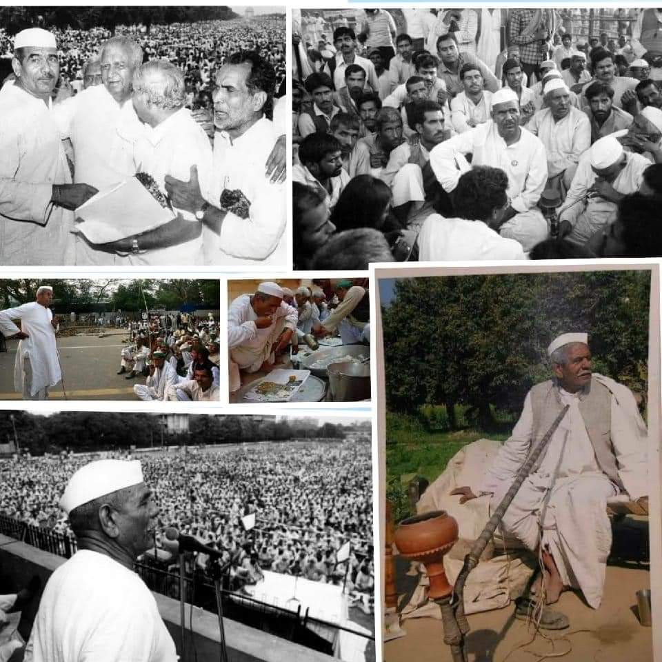 AyushCh78132483's tweet photo. बाबा टिकैत की 11वी पुण्यतिथि पर नमन 
एक आवाज़ में पाल पल्ली बिछाकर किसानों को एकजुट करना ओर उनकी ईमानदार आवाज बने रहने के लिए समर्पित रहना महान शख्सियत को किसान कौम की रहबरी में स्थापित कर गया। https://t.co/5jsYLKZdYv