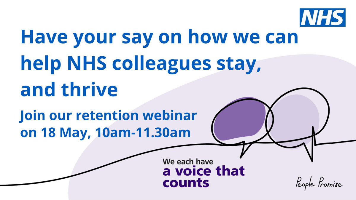 teamCNO 💙 (@teamcno_) on Twitter photo #teamCNO don't miss <a href="/people_nhs/">We Are NHS People 💙</a> live discussion on how to help #OurNHSPeople do their best work and thrive - all NHS colleagues welcome. Join the conversation 18 May to explore the five key challenges set by our National Retention Programme. Register here events.england.nhs.uk/events/nhs-ret… #teamCNO don't miss <a href="/people_nhs/">We Are NHS People 💙</a> live discussion on how to help #OurNHSPeople do their best work and thrive - all NHS colleagues welcome. Join the conversation 18 May to explore the five key challenges set by our National Retention Programme. Register here events.england.nhs.uk/events/nhs-ret…