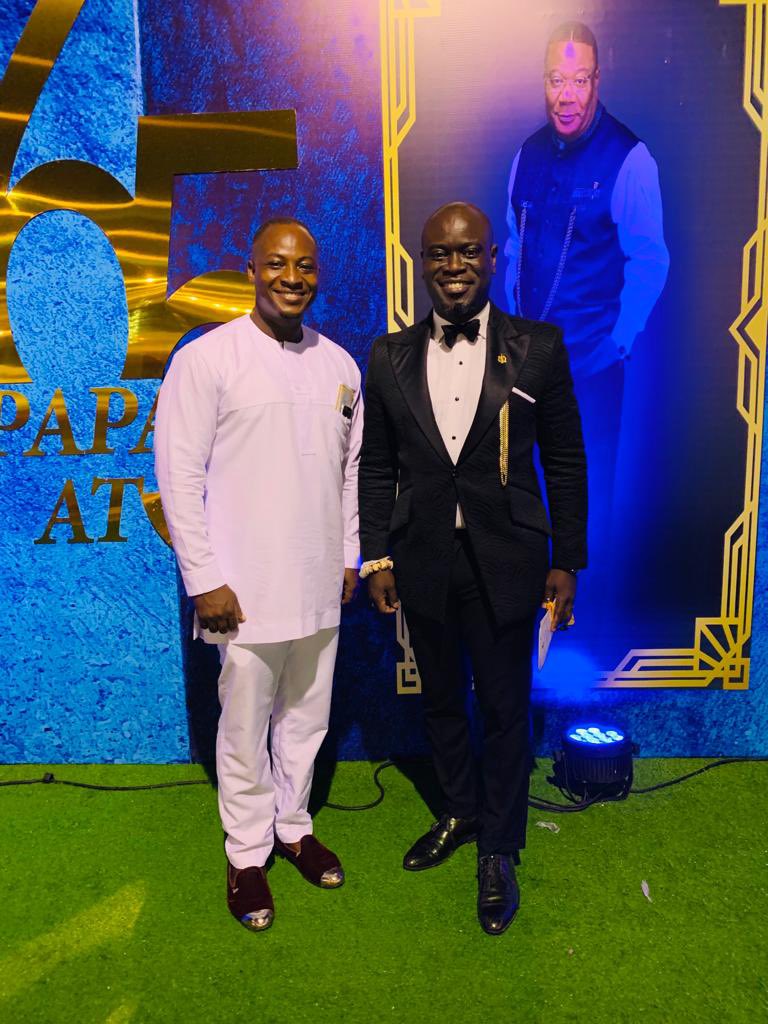 AbdulRazakYaku2's tweet photo. Such a great honour to have been invited to celebrate my mentor, His Eminence @ArchbishopNick Nicholas Duncan-Williams 65th birthday last night.@NiiAttoh5 good see buddy.#faith #Divine #inspirational #Newgeneral #Youth #ManofGod #interfaith #celebratingPapa #celebrating4565 https://t.co/Xh81TvPJfk