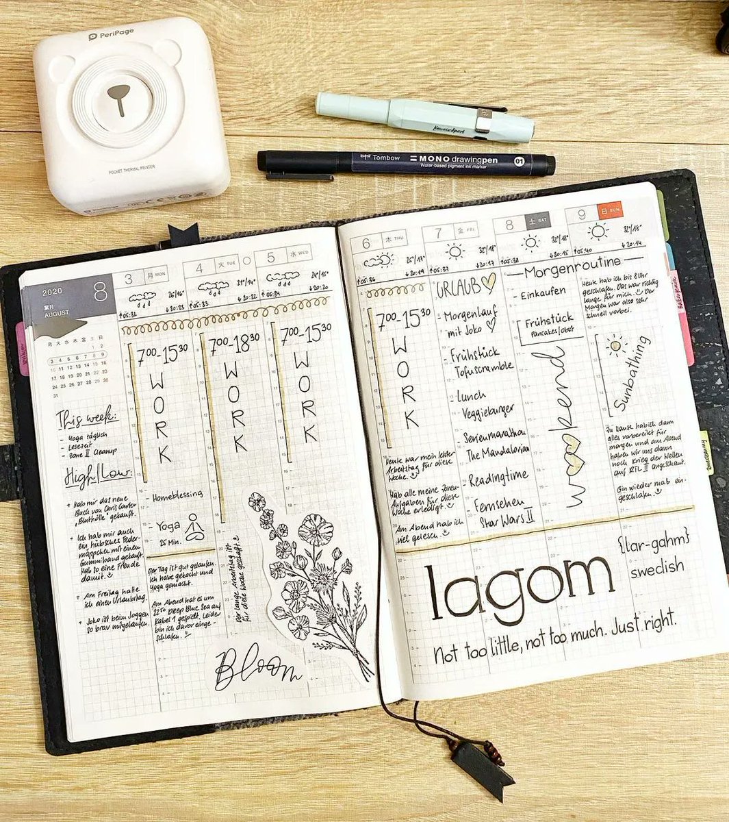 PeriPage_PP's tweet photo. Not too little, not too much. Just right. ✏️
.
Check the link in our bio to find out more! 🐻✔️
.
Follow: @peripagepocketprinter ⬅️
Credit: @straight.plans ⬅️
.
#peripagepocketprinter #pocketprinter #peripage #peripageprinter #bujo #bujoinspiration #bujoideas https://t.co/UbCxYZh7Yb