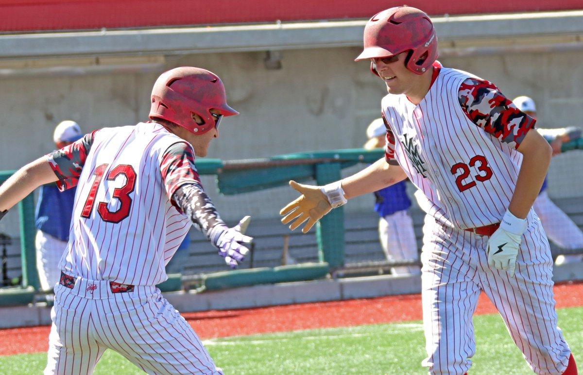 PDindinger's tweet photo. Finally got back to Roswell.

Here are some of my pics from NMMI's 17-1 win over East Mountain in the 3A state championship at Santa Ana Star Field. https://t.co/hrpoNPPq4L