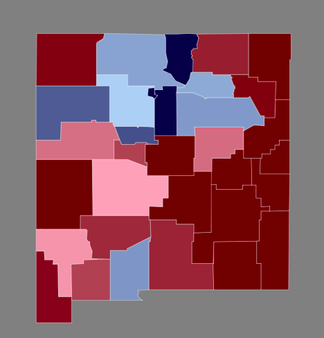 It's the 2040 United States Presidential election, between Republican Senator Josh Hawley of Missouri and Democratic Senator Jon Ossoff of Georgia

These are the results in New Mexico, who wins? https://t.co/enh0DiqrGu https://t.co/x7qAnb9miT