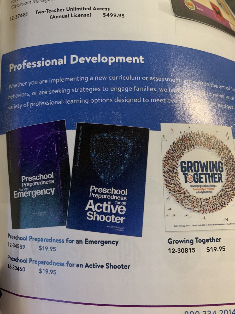 I’m looking through a teacher supply magazine. How can we talk about growing together next to active shootings in preschool? When will we acknowledge this trauma? When will we do something about it? Sigh…