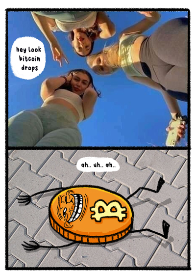 #Bitcoin drops is god damn fun... all bitcoiners know this! and i hopefully this one naughty #CounterpartyXCP asset gets into the spamgelo.io World of Wonder directory, help me convince Lord Spam to approve this xchain.io/asset/BITDROP #CryptoArt #NFT #Spamgelo