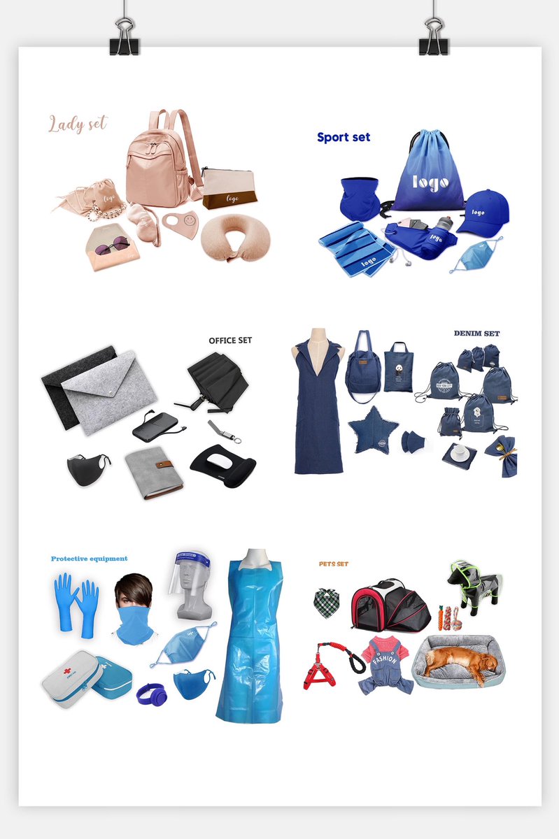 Cynthia_chenp's tweet image. Adding your value to everything! Promotional gift set for #ladyset #sportset #officeset #denimset #protectiveenquirement #petset