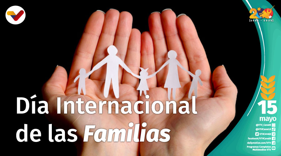 #EFEMÉRIDE🗓️| El #15May se celebra el Día Internacional de las Familias, con el propósito de crear conciencia sobre el importante rol de las familias en la educación de los hijos desde la infancia.

#FamiliaEsReencuentro
