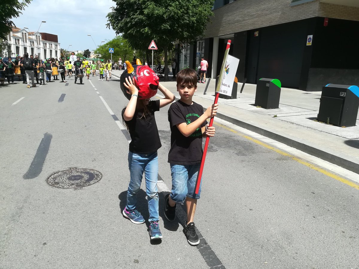 I fins aquí la trobada de gegants d'escola de Catalunya!
Fins l'any que ve a Badalona!