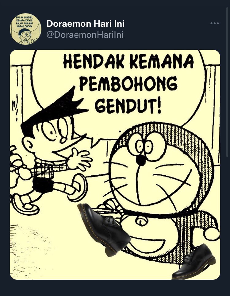 DianOnno's tweet photo. Choose your idol: 

Like for @historia_id      
Retweet for @DoraemonHariIni  

🥾👞👢

PS: Your move wikimin @idwiki https://t.co/MONxQ30vPx