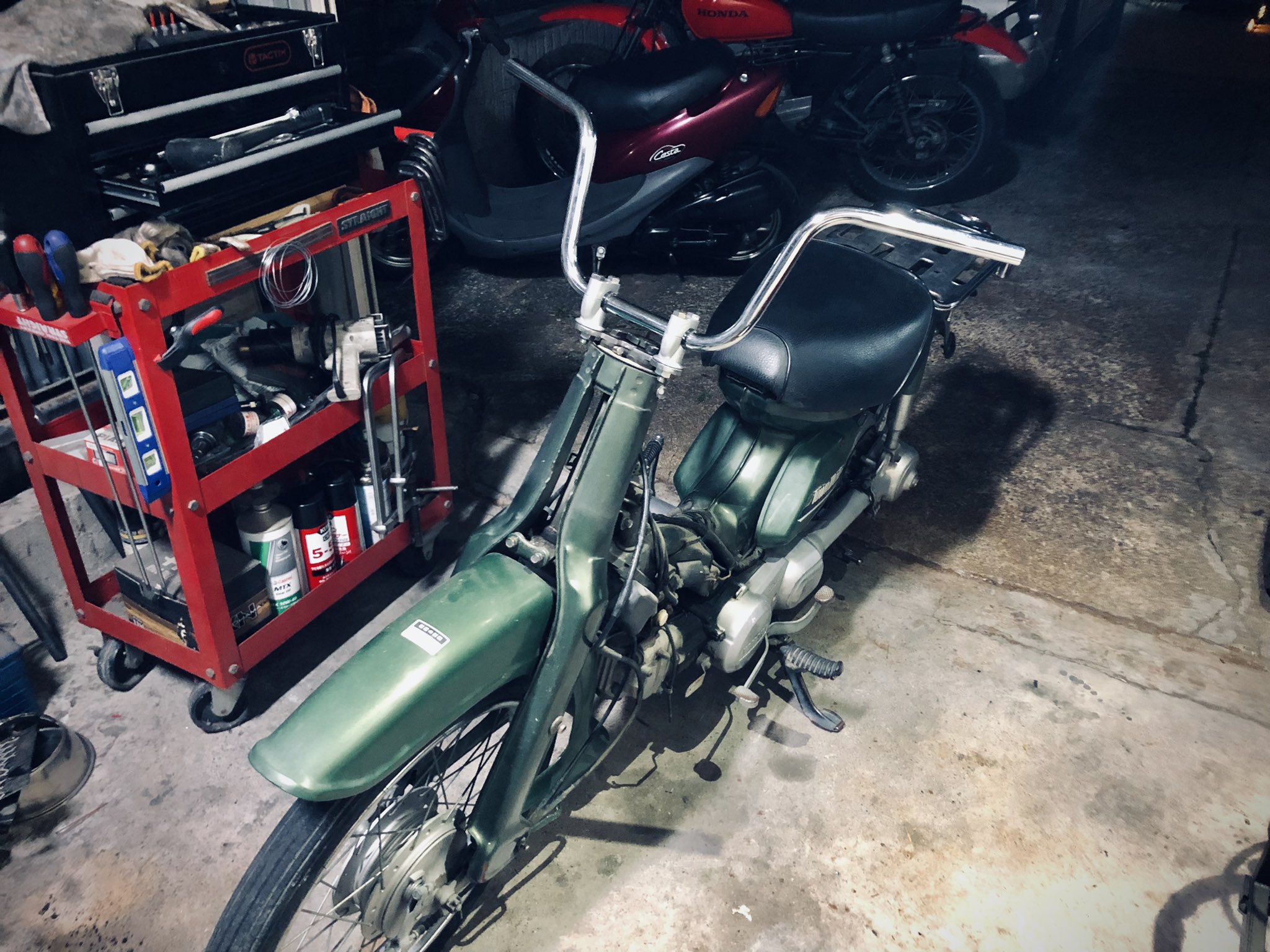 ヤマハ タウンメイト カスタムベース車 カブも良いけど メイトドライブ