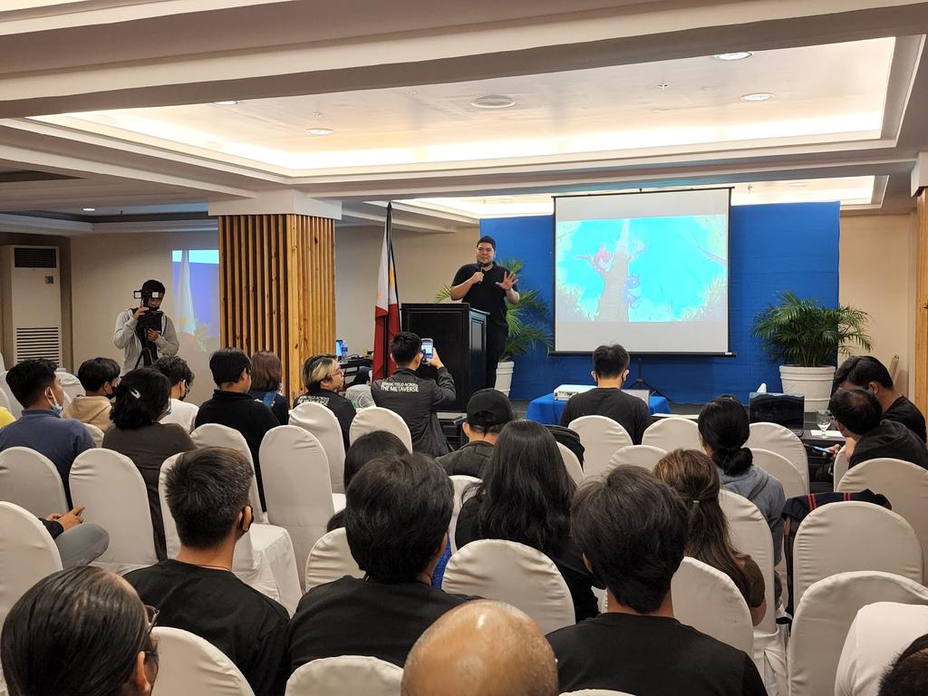 kookoocryptotv's tweet photo. "Guilds are the movers and shakers of NFT Gaming."

.@axiephofficial Lead @nixeniego giving some ... 😜 https://t.co/WFgvdEv1lK