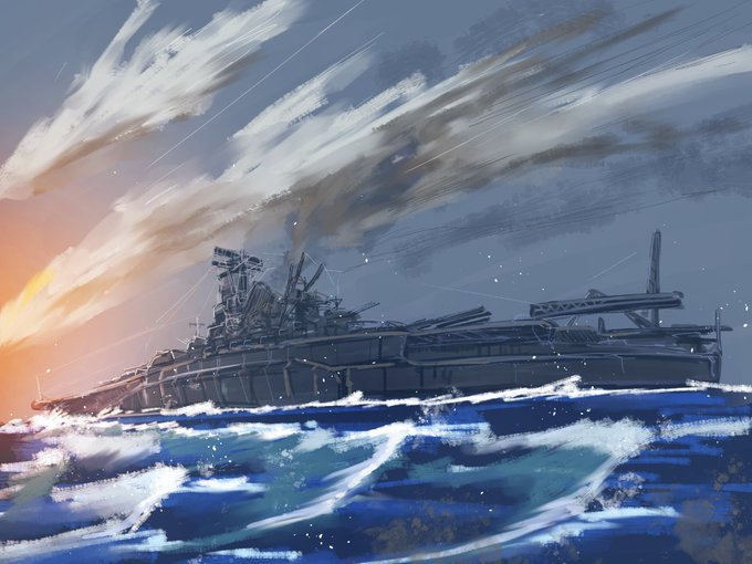 戦艦大和のtwitterイラスト検索結果