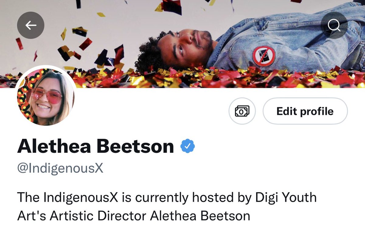 you can find me over at <a href="/IndigenousX/">IndigenousX</a> mostly yarning about <a href="/digiyoutharts/">Digi Youth Arts</a> and music 🖤🖤🖤