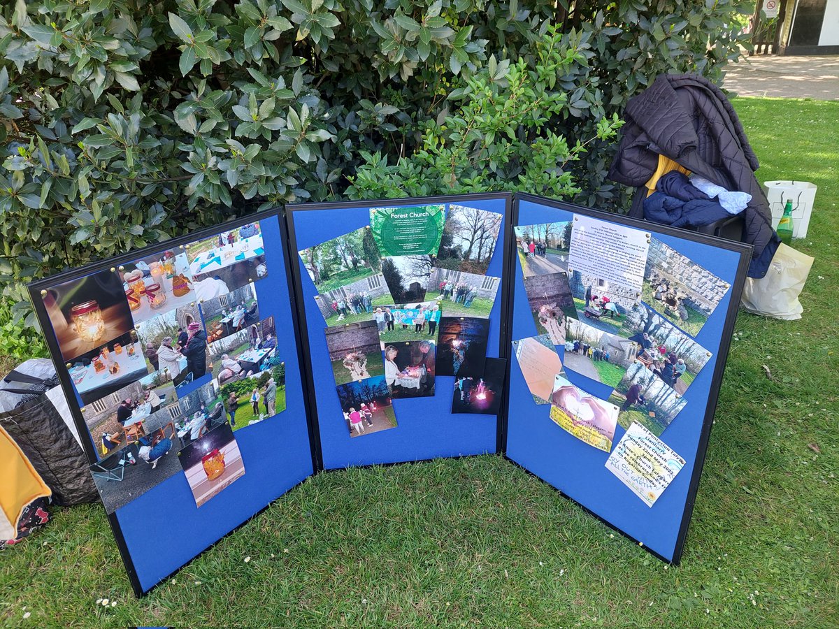 We had a beautiful day at the Diocese ministry fair. It was great to introduce forest church to many people.  <a href="/LlandaffDio/">Llandaff Diocese ✝️🏴󠁧󠁢󠁷󠁬󠁳󠁿</a> @Pontyclun <a href="/forestchurch/">forestchurch</a>