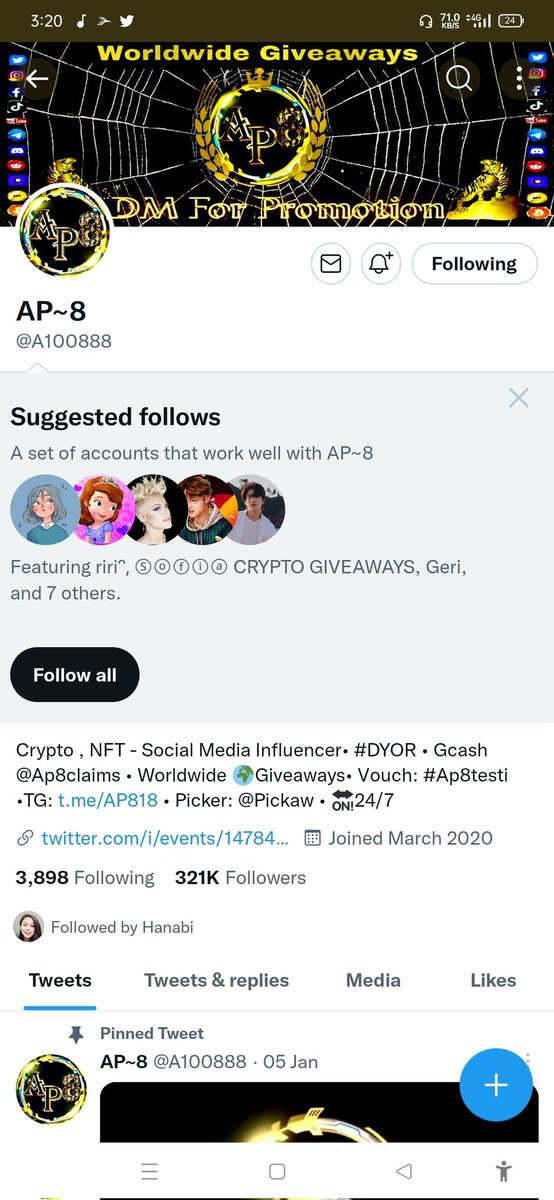 Seven PUBGM tweet media