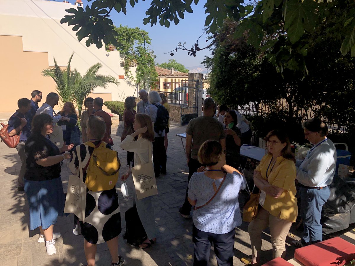 ecco_eu's tweet image. Καλώς ορίσατε! 
The E.C.C.O. General Assembly 2022 has just started! Welcome to all the delegates and presidents to the Museum of the University of Athens and thanks to A.C.A&amp;amp;W.A.-Gr, Association of Conservators of Antiquities &amp;amp; Works of Art, Greece #ECCOCommunity