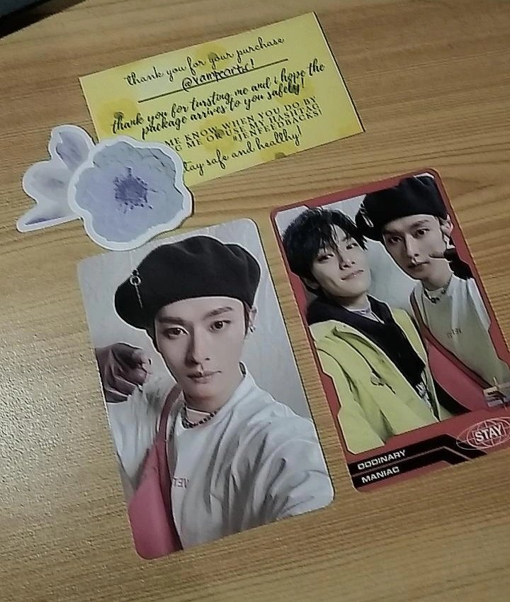 vampcarts's tweet photo. — 💌 #ailamails

      hi @jenbns__ ! my lee know and minjeong pc arrived home safely <3 tysm for letting me adopt them and for the smooth transaction ^^ 

#jenfeedbacks https://t.co/Ss3MgYi9HB