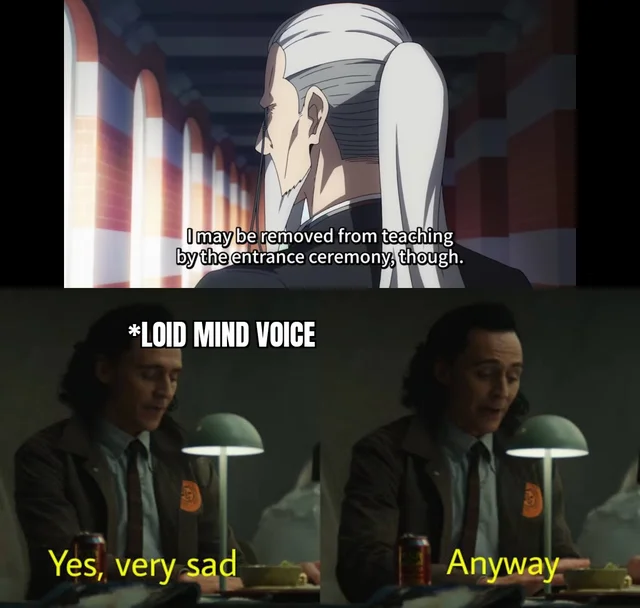 animemeyoutube's tweet photo. Loid only thought of his mission

ANIME MEMES ~ hail for Anya
https://t.co/3Lmqgw3KNU https://t.co/XVcmmzUQ5a