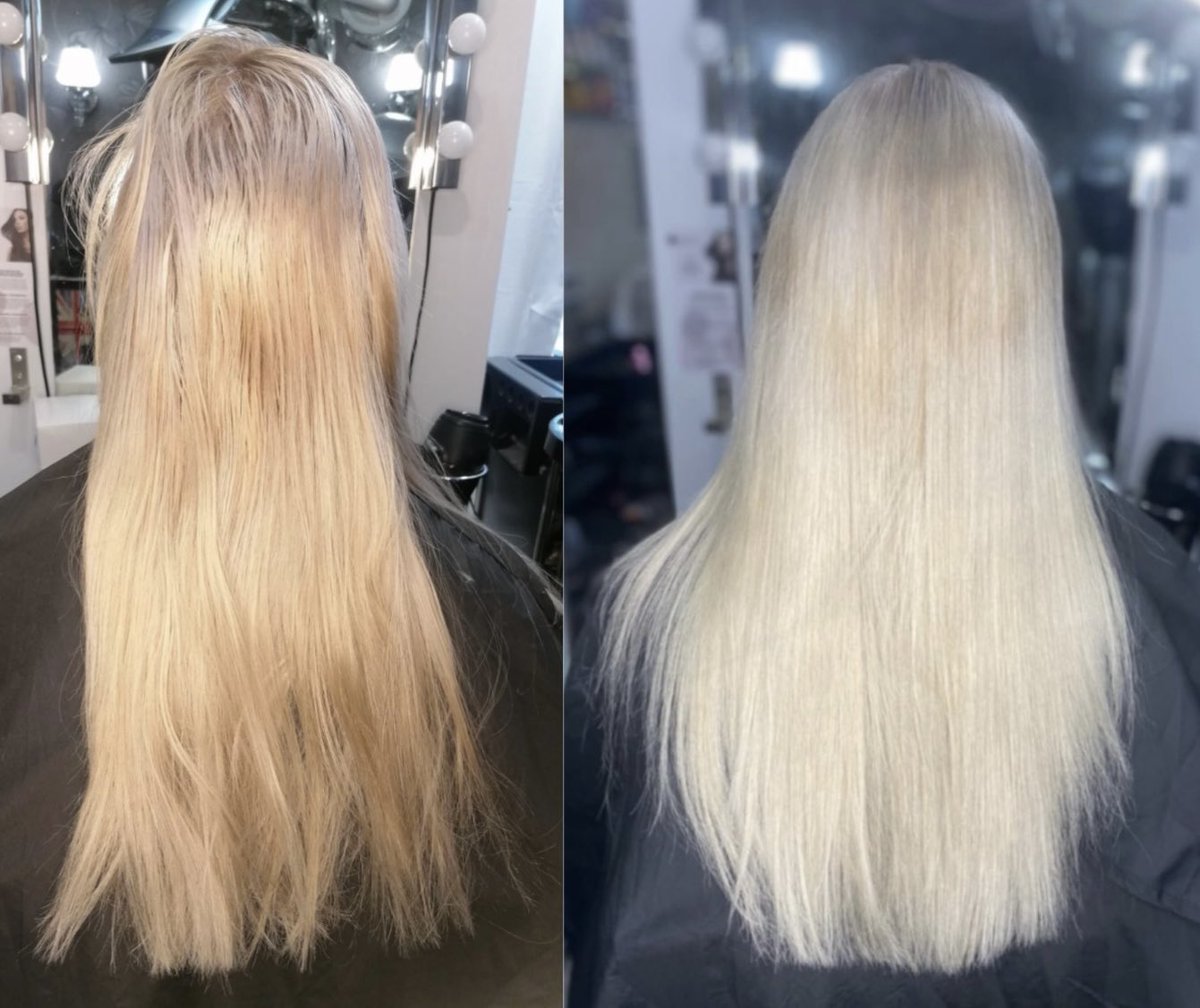 ParturiF's tweet image. Veeran tekemä ihana blondin kirkastus 🌸

Veeralle löytyy vielä vapaita väriaikoja ensi viikolle, varaa omasi varaa.timma.fi/floko niin saat väriä kesäksi 🌸
#floko #kampaamolohja #tervetuloa