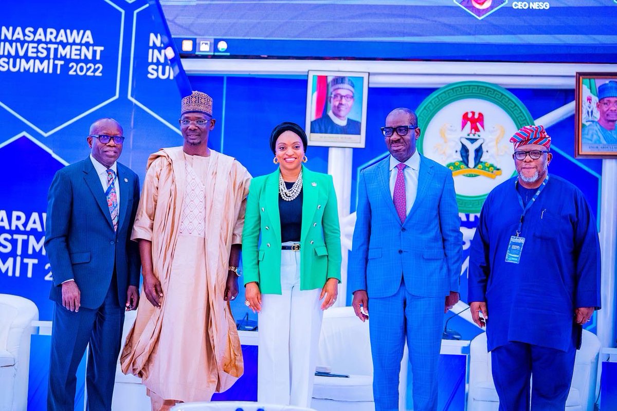 joduwole's tweet photo. I was privileged to be a panelist alongside my host, Gov Abdullahi Sule and Gov Godwin Obaseki, discussing Subnational ease of doing business reform strategies at the inaugural Nasarawa Investment Summit held on May 11 2022 themed “Collaborating for Growth”.
#wemoveeeee🇳🇬🇳🇬🇳🇬📌 https://t.co/Bp7WKL7D4G