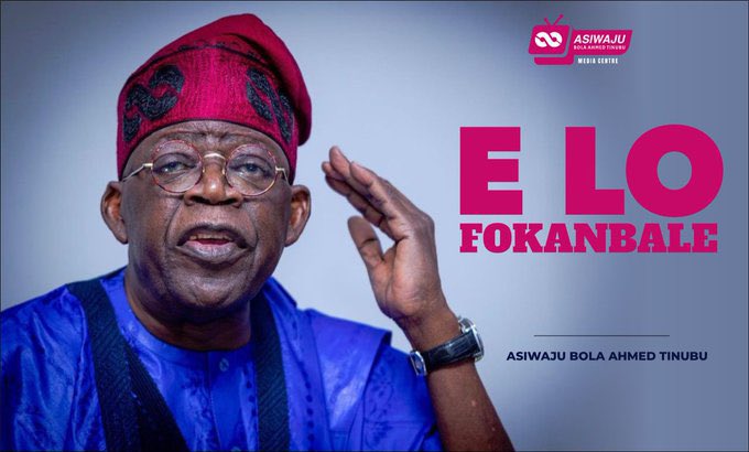 DOlusegun's tweet image. Good morning from Asiwaju Bola Ahmed Tinubu