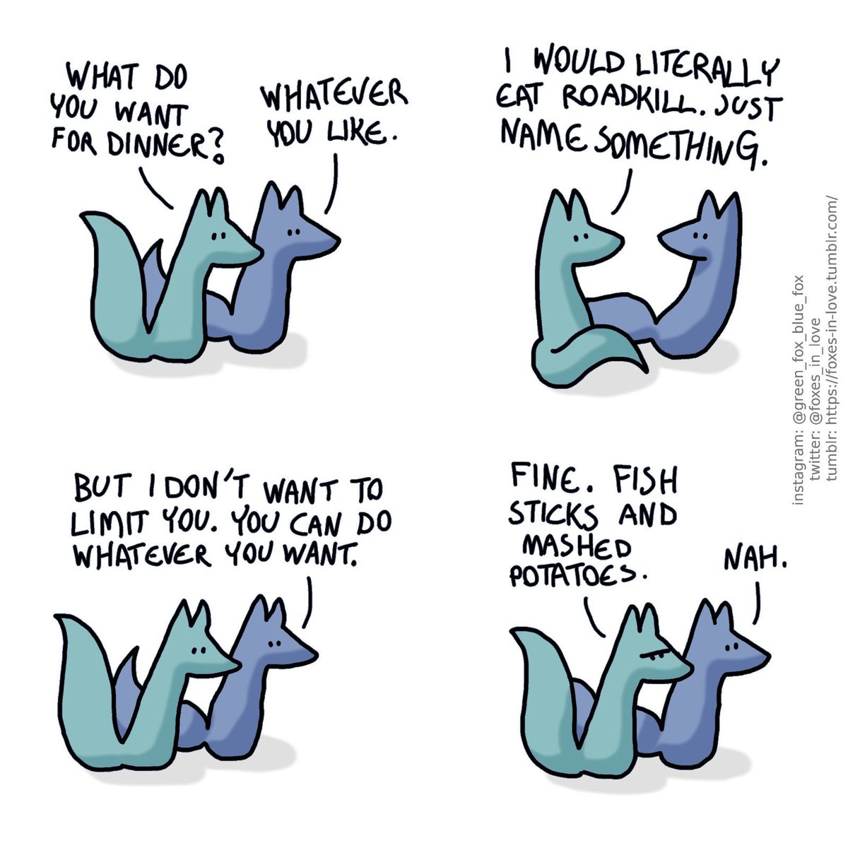 Foxes in Love tweet media
