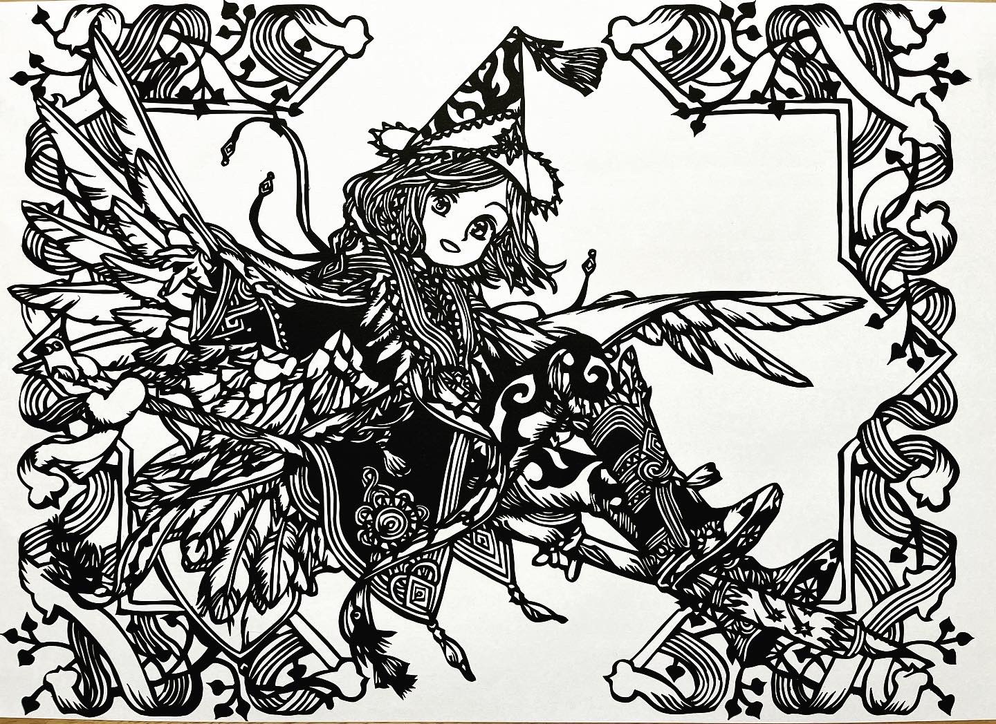 みら 切り絵 時々 ねこ Twitter પર ココ とんがり帽子のアトリエより ココを切りました 題材は 作者の白浜鴎先生ががお正月に描いた イラストです 切り絵 切り絵アート とんがり帽子 とんがり帽子のアトリエ D帽子 ココ T Co Pdaugmi2tv みら 切り絵 時々 ねこ Twitter પર ココ とんがり帽子のアトリエより ココを切りました 題材は 作者の白浜鴎先生ががお正月に描いた イラストです 切り絵 切り絵アート とんがり帽子 とんがり帽子のアトリエ D帽子 ココ T Co Pdaugmi2tv