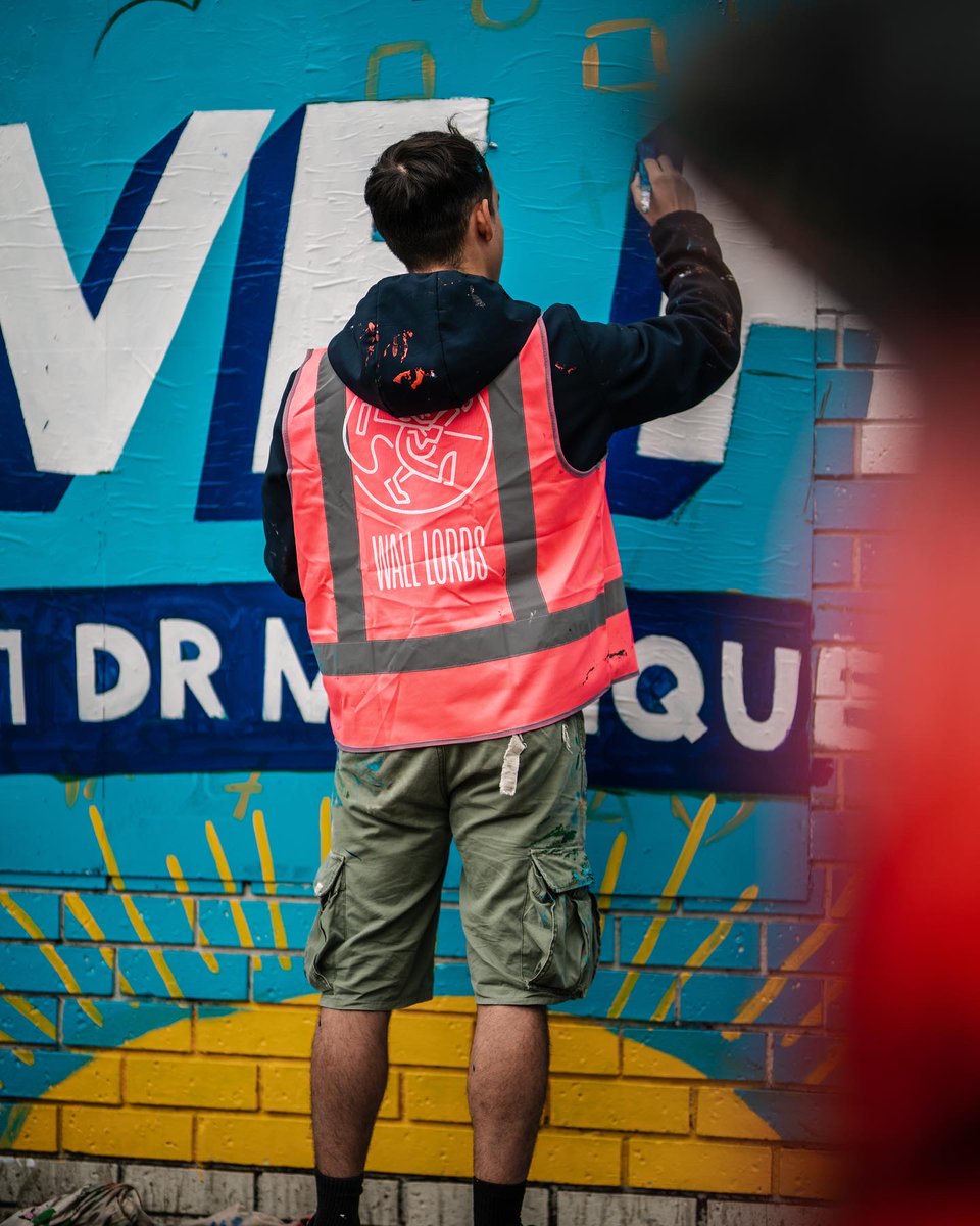 Wall__Lords's tweet photo. Gone but not forgotten. We don’t know who exactly took it upon themselves to paint over our mural, however the take away from all this is that street art clearly plays a monumental role in being a voice for the community. https://t.co/DSYea3I4wi