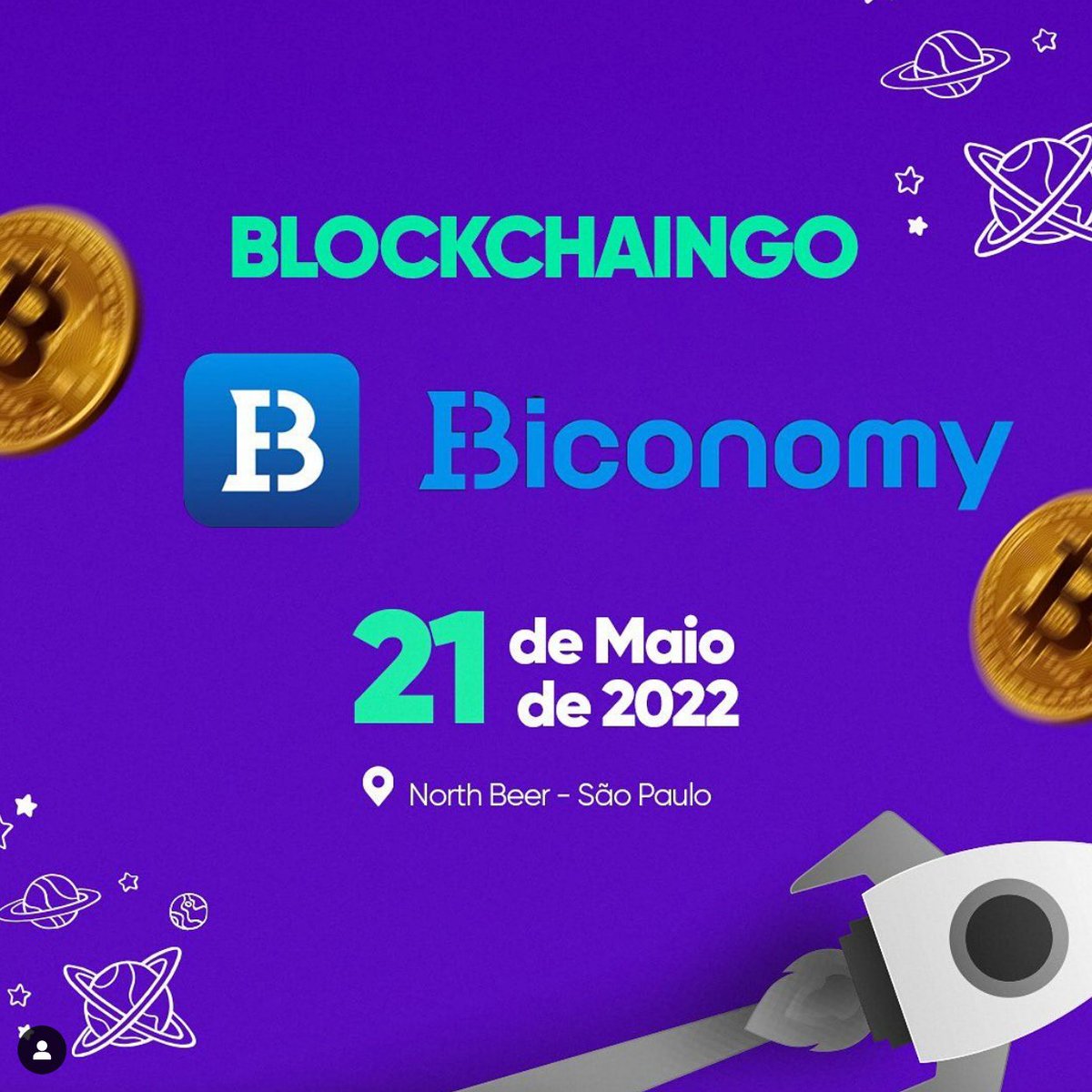 BiconomyCom's tweet photo. #Biconomy will also participate in the #BLOCKCHAINGO Meetup in Sau Paulo on May 21, 2022
https://t.co/z1T68IAyrE
@SheludkoDmitriy will have a speech slot to present #BiconomyExchange🚀🔥
#crypto #BTC #Bitcoin #meetup #CryptoNews #CryptoBrazil https://t.co/BK440271N6