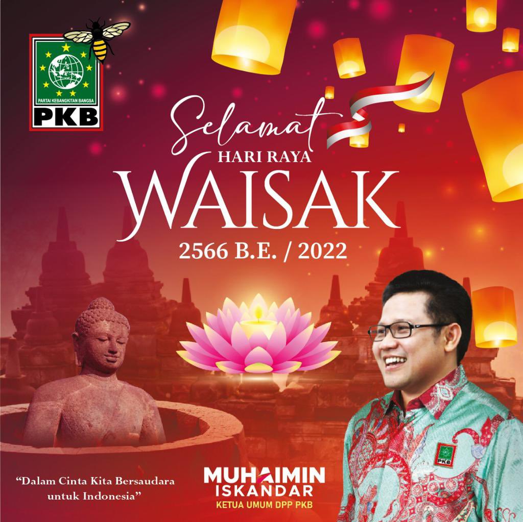 SELAMAT HARI RAYA WAISAK 2022

Semoga Semua Makhluk Berbahagia

Salam hangat,