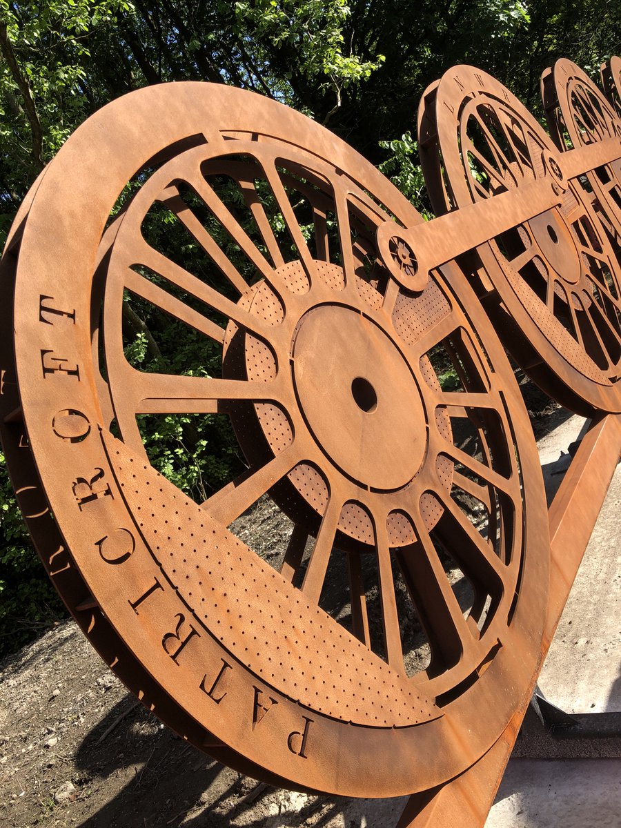 HarrisonPhair's tweet photo. Swinton #Greenway #artwork
#shotoniphone
#wheel #art #rust #rusty #engine #steamengine #steamenginephotography #enginephotography #artphotography #railway #railwayphotography #walkway #chooselandscape #landscapephotography #landscapeinstitute #salford #manchester
@landscapecareer https://t.co/nJwojY0nGs