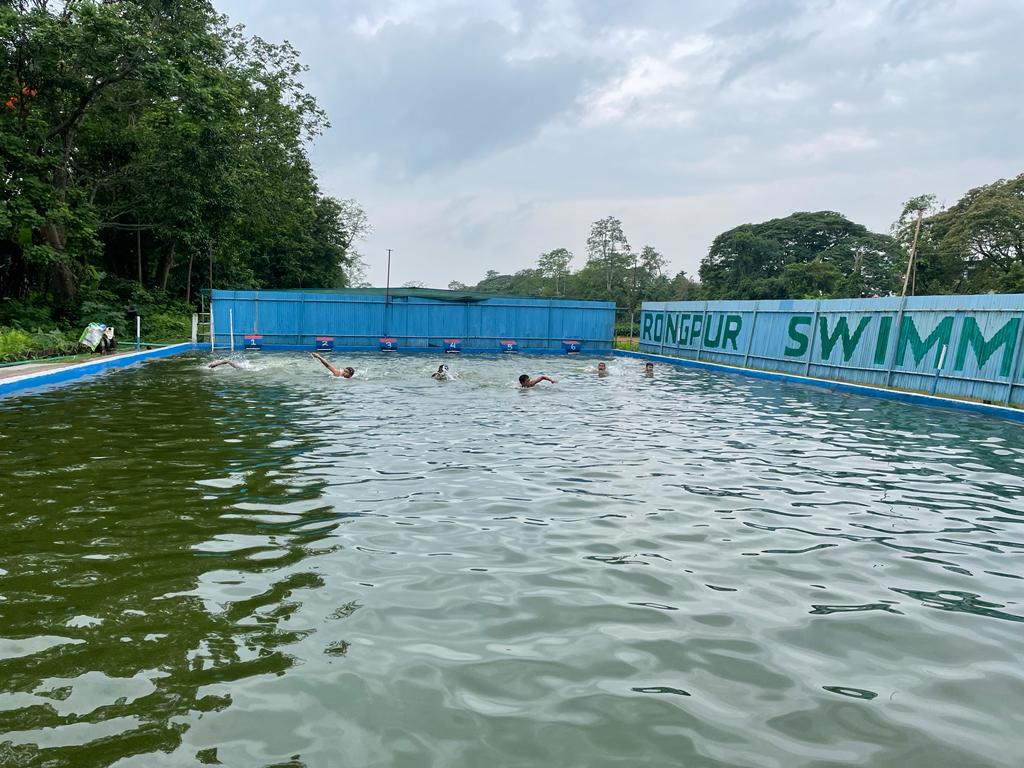 nccner's tweet photo. With an aim for Most Enterprising Naval Unit 2022, Swimming test for Naval NCC cadets were conducted by 49 Assam Naval Unit NCC under Gp HQ Dibrugarh at Rongpur Swimming Pool at Joysagar, Sivasagar. A total of 70 cdts appeared for the test.@HQ_DG_NCC https://t.co/IC2tafsAVM