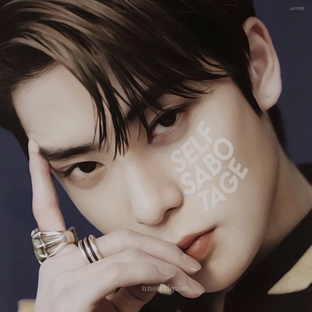 hholyliquor's tweet image. —self sabotage 
[jaehyun alternate universe] 

by hholyliquor༊*