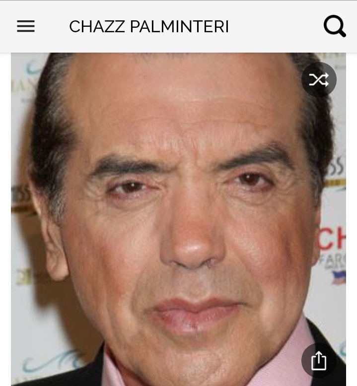 Happy birthday to this great actor.  Happy birthday to Chazz Palminteri 