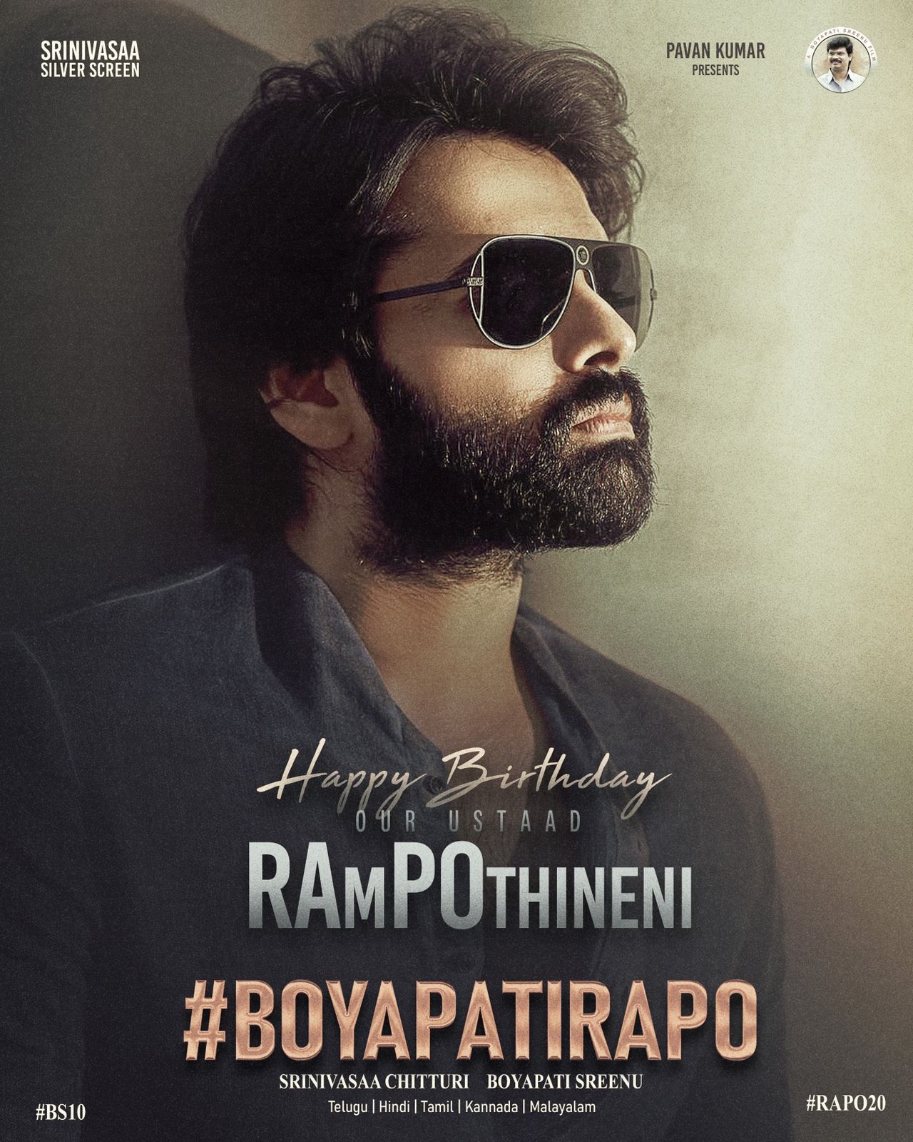 TELUGU MOVIES CLUB on Twitter "HBDRAPO Team BoyapatiRAPO 💥 You Can