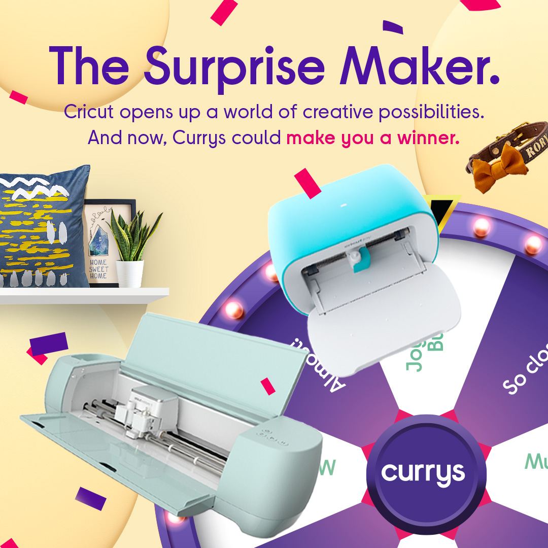 Hands up, who loves a giveaway? 🤔 

<a href="/CricutUK/">Cricut</a>  machines are a DIY dream come true &amp; we're giving you the chance to get your hands on one! 🤩 

Enter now: bit.ly/3ywccQX