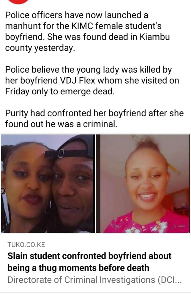 Allanwallance's tweet photo. #justiceforwangechi https://t.co/fgKbtjFrUH