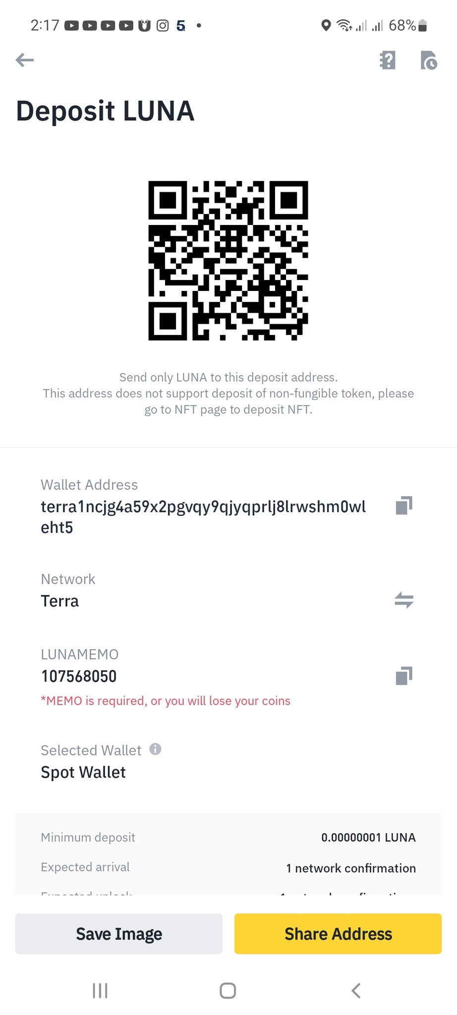 Luna (LUNA) on Twitter "DROP YOUR LUNA OR UST ADDRESS 👇 RT PINNED 🎁