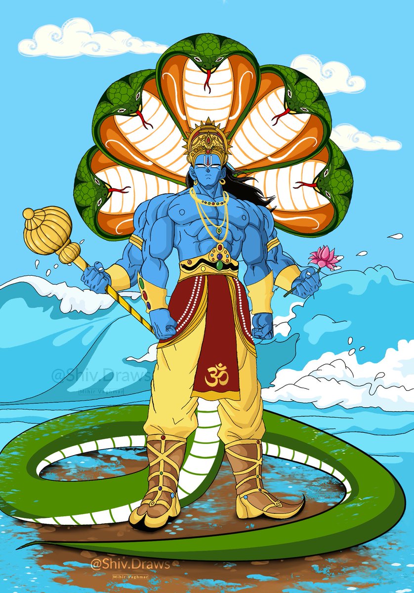 VaghmarMihir's tweet photo. Shree Vishnu
Shree Narayana
Lord Vishnu
#narayana 
#Krishna 
#vishnu https://t.co/wqS6k4ZlWm