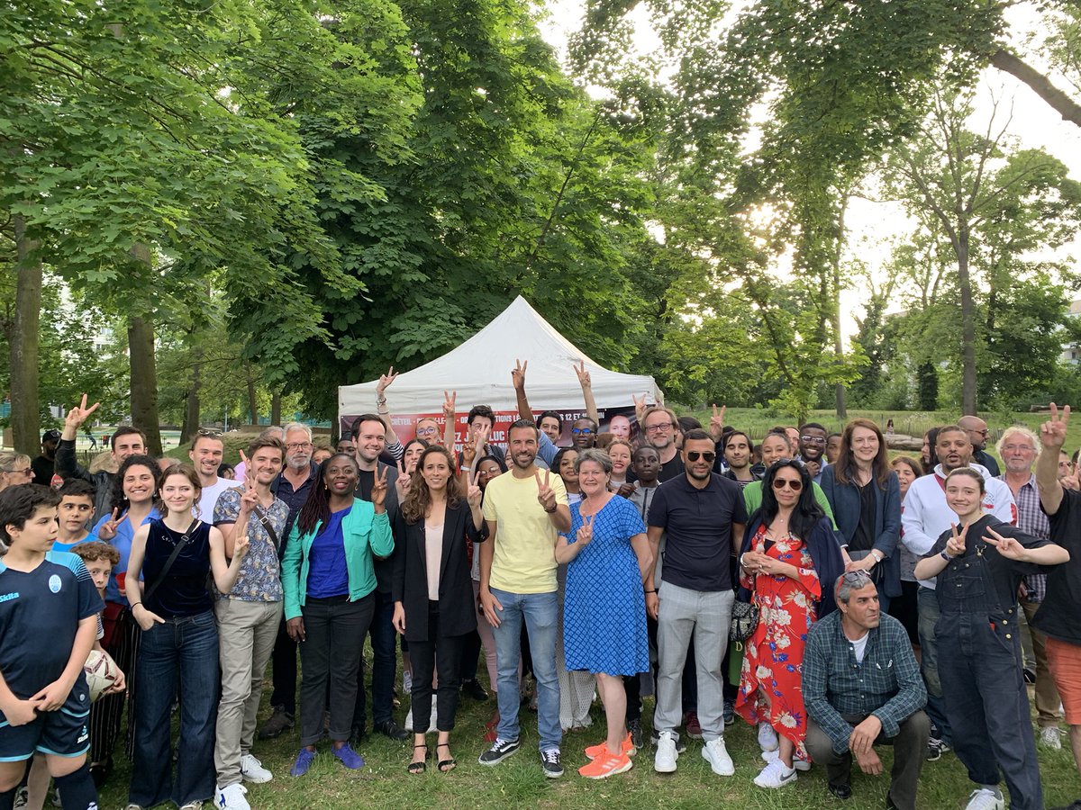 Clemence_Guette's tweet image. Hier soir, nous avons vécu une magnifique soirée de lancement de campagne à Choisy-le-Roi. 

Des prises de parole combatives des représentants de la #NUPES (PCF, EELV, PS, On s’en mêle) déterminés à faire campagne ensemble et à gagner ! 

Merci à @Deputee_Obono pour son soutien.