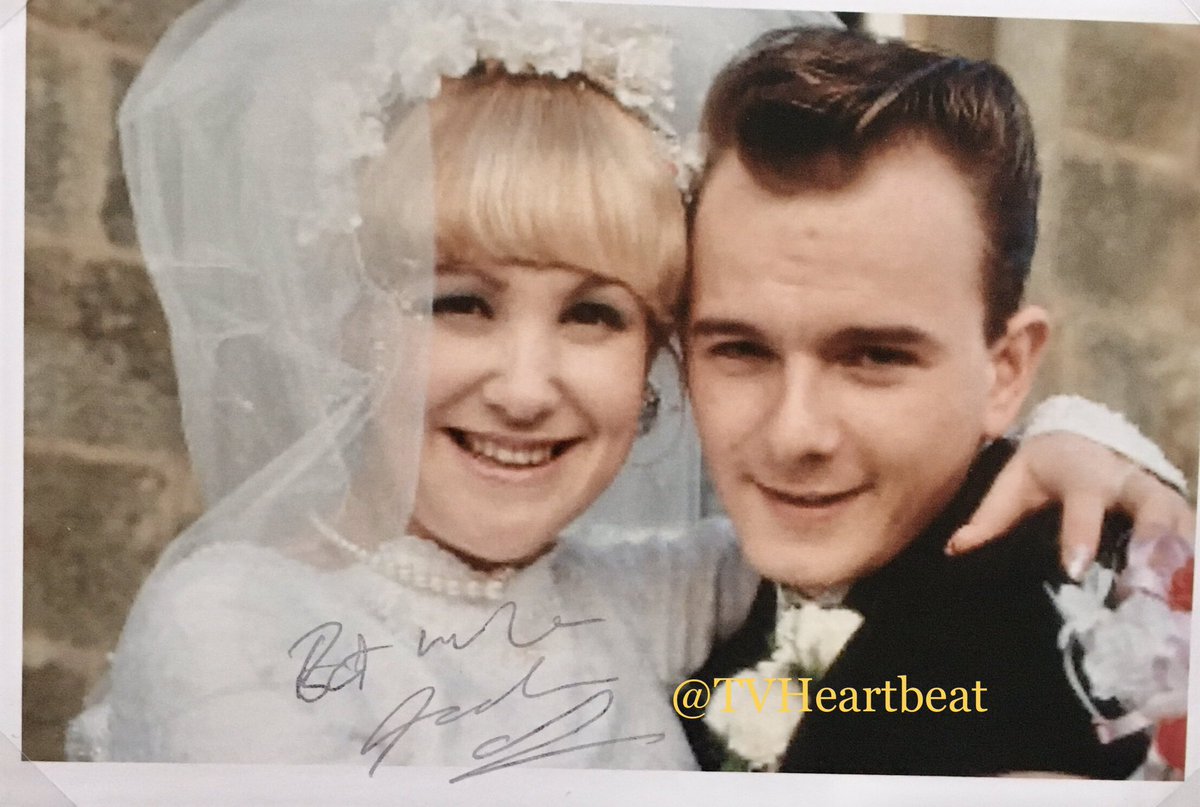 It’s the 30th anniversary of ‘Old, New, Borrowed and Blue’ today and it’s another favourite of mine from series 1. Here are my signed photos of #JackDeam, who played Alan Maskell. #Heartbeat30Years @TimDowd12 💙