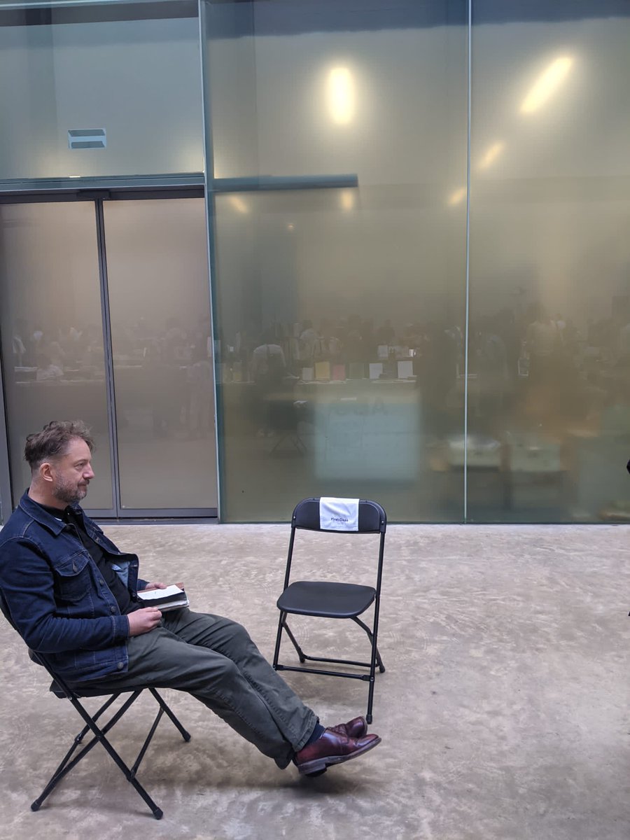 Mocksim's tweet photo. At @OffprintProject with @ArtistsBookCoop selling 'Transactional Experiences' (i.e. without the books). Photos Louis Porter and Rahel Zoller. https://t.co/8OqDP7sHAM