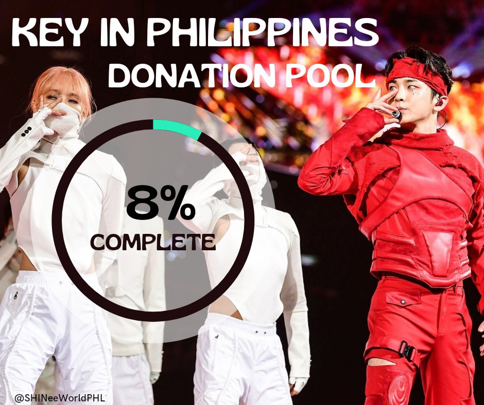 shawolacademyph's tweet photo. #KEY IN PHILIPPINES DONATION POOL 💎

We are 8% complete! ALL proceeds will go directly to fund freebies, banners, foods, and drinks to be given away to our fellow Shawols during the concert.

Everyone are welcome to donate!
🌏 Paypal: https://t.co/NQUKVPf0It
Gcash: Send us a dm! https://t.co/92uiiLFdzL