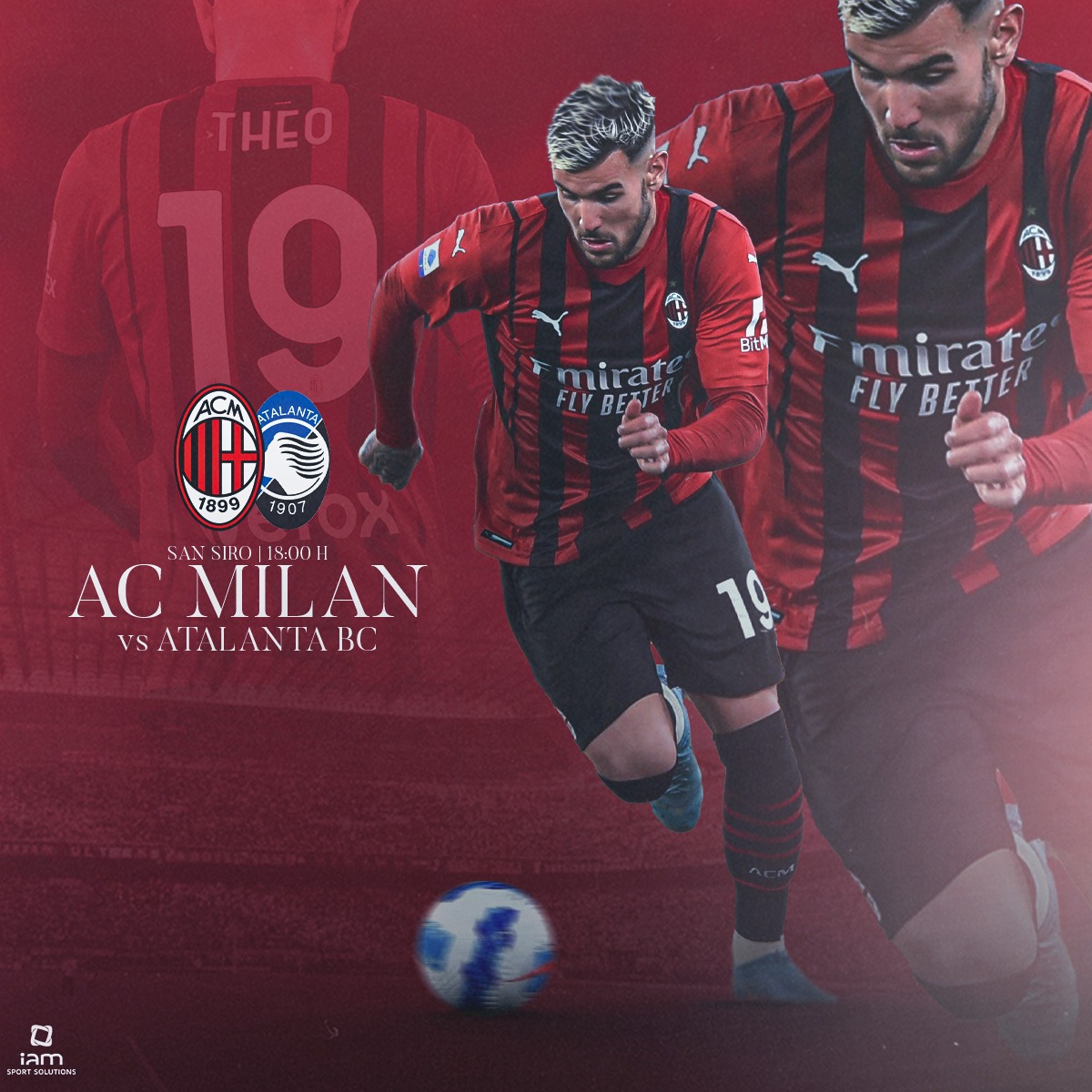 Siamo pronti per l’última partita in casa della stagione! 🏟 Forza @acmilan!!!! 🔴⚫ #MilanAtalanta ⚽ #TH1️⃣9️⃣ #SempreMilan