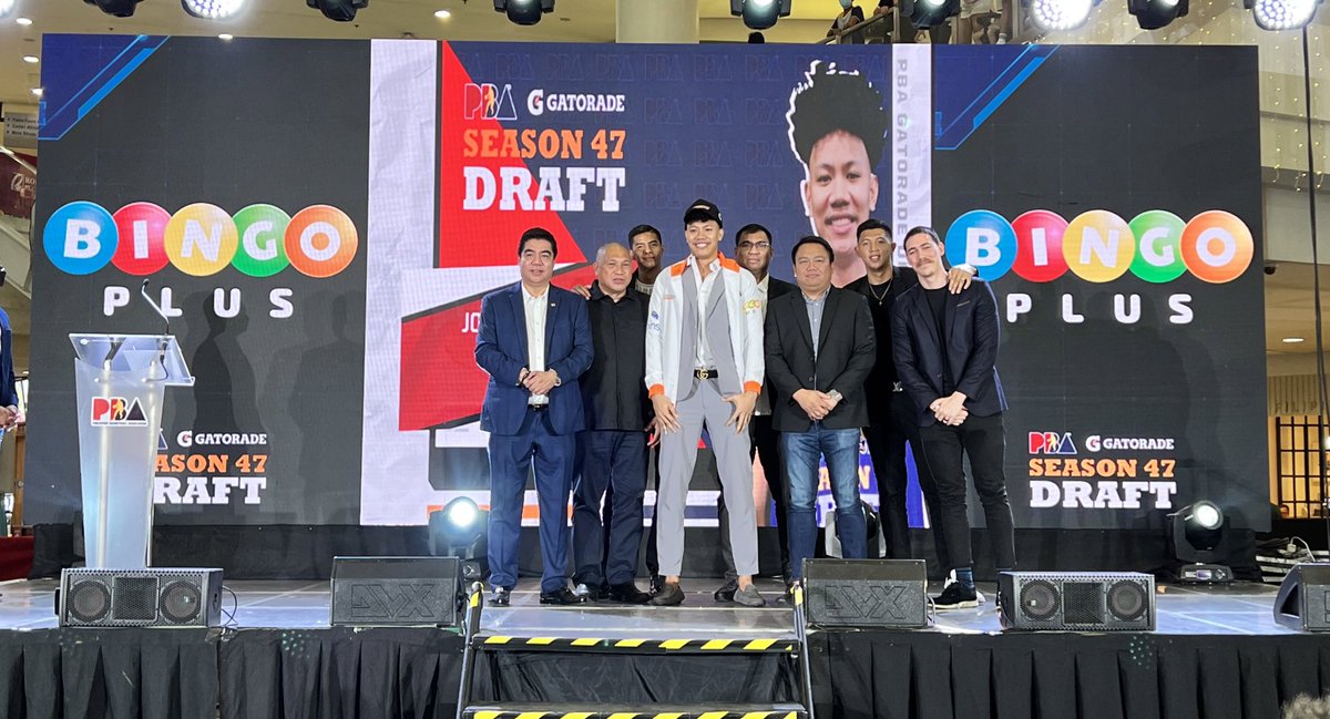 pbaconnect's tweet photo. “Bravo Baste!”

NorthPort selects JM Calma at 6 #PBAGatoradeDraft https://t.co/xlw5FMsQMc