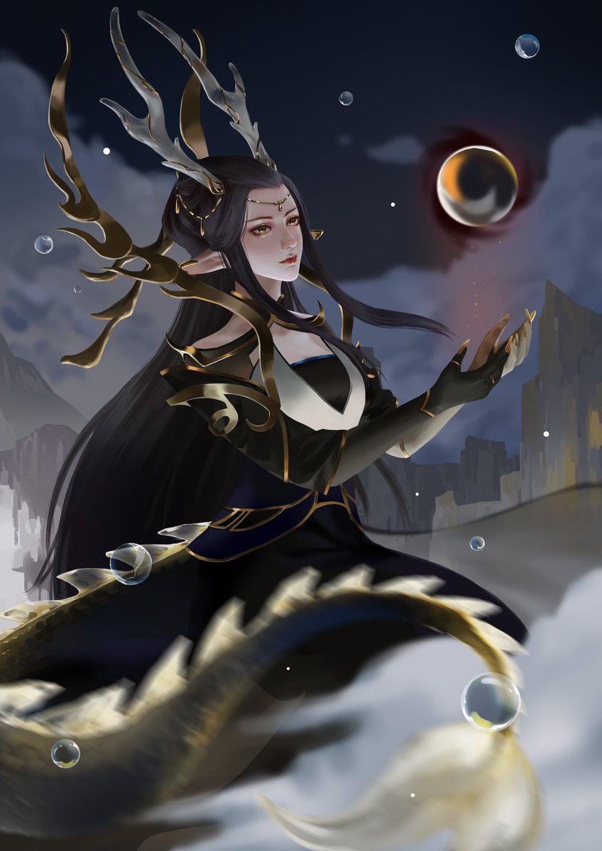 “Shao Si Ming”

She sacrifices herself with every drop of her mana to purify the stain to save the world she loves. And the price of dried mana make her turn to dark dragon.

Reserve Price : 0.30 ETH

foundation.app/@yalunjin1/mon…

<a href="/foundation/">Foundation 🌐</a>
#AnimeNFTs