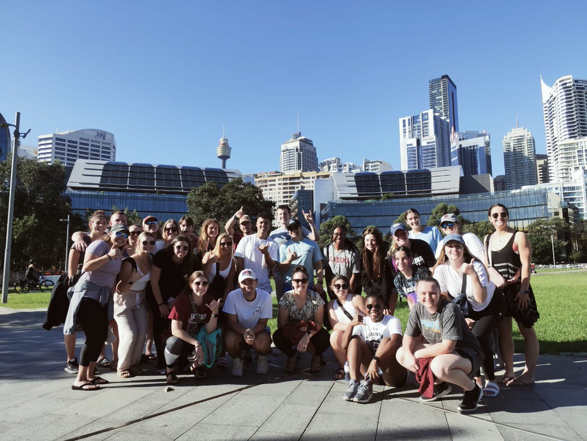 Welcome to Australia to our very diverse group led by Dr. Jim Mensch with students from 10 schools including <a href="/NCSU_SportsMed/">NCSU Sports Medicine</a> <a href="/OhioState_ATP/">Ohio State Division of Athletic Training</a> <a href="/UofSC_AT/">USC Athletic Training Programs</a> <a href="/UofSC_AT/">USC Athletic Training Programs</a> Alabama, San Diego State, U of Delaware, Penn State, U of Tampa, U of Texas &amp; U of Tennessee #NASSM2022 #NATA2022