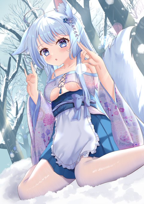 #ストッキングの日 
🦊こん 