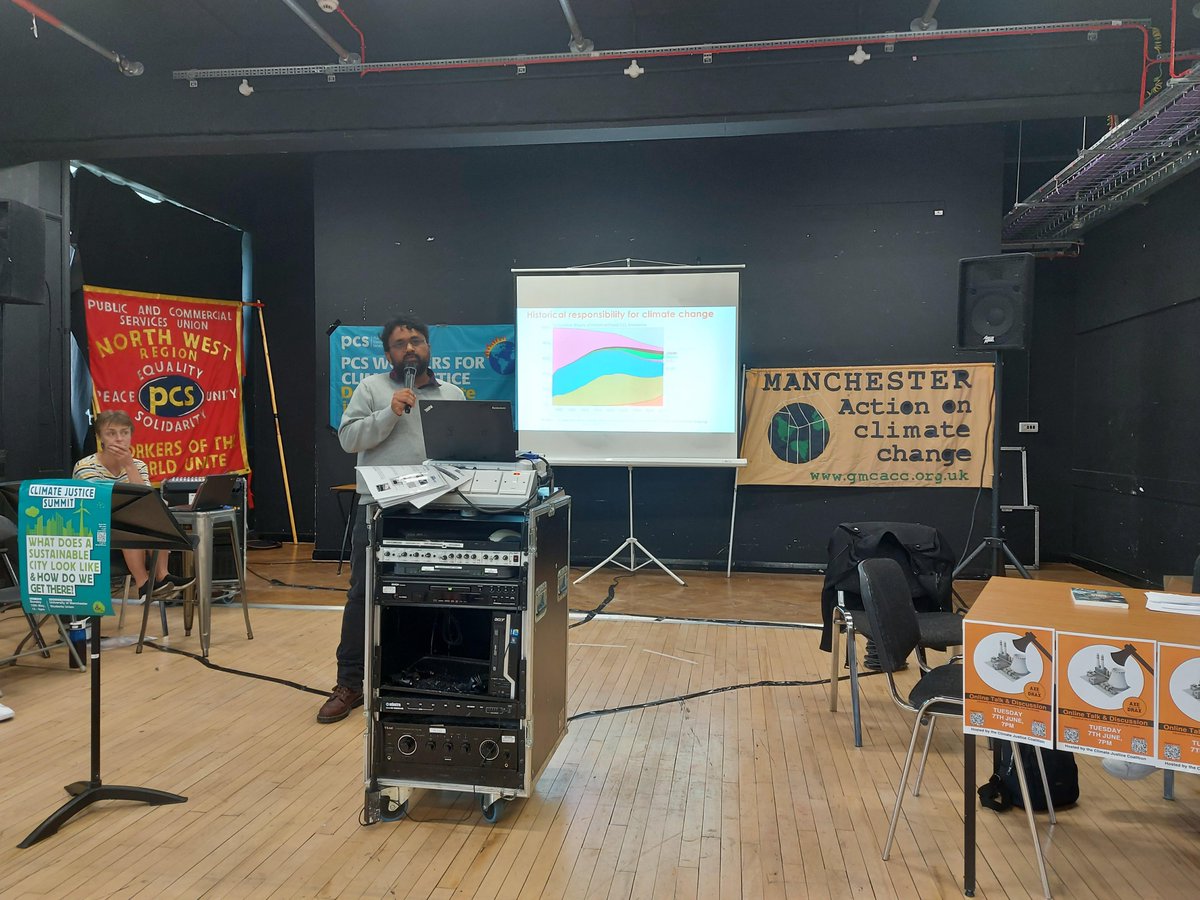 Gaurav Gharde, a PHd researcher at the Tyndell Centre, talks about the heatwave in Pakistan and Indian, and the historic causes of 1.5 degree rise - the global north's industrialisation and colonialism. #mcrclimatesummit