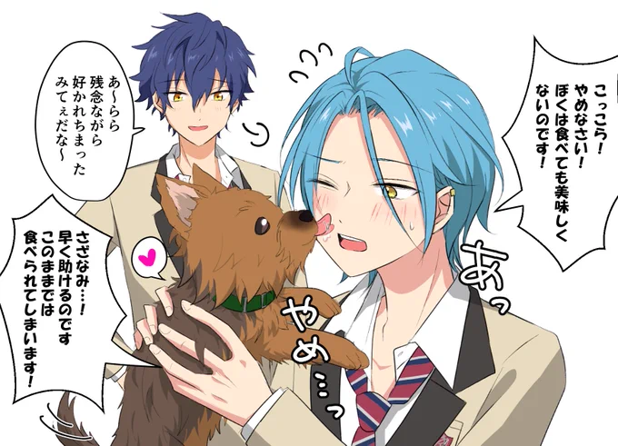 こんな日々を願ってます…

(要くん+ジュンくん+ブラッディメアリ🐶) 