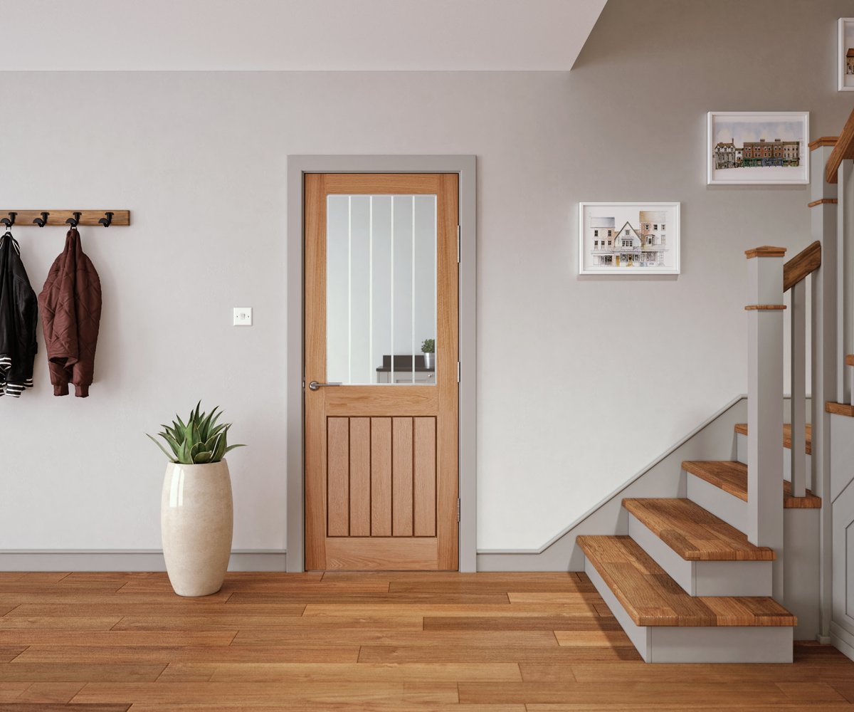 DoorsatH's tweet photo. Cottage Oak 1 Lite 1 Panel Glazed Door - £99 ex Vat!

- Free delivery when you buy 5 or more doors
- Toughened safety glass
- Trimming the door - 7mm (sides), 25mm (bottom)

Shop here: https://t.co/XU0TyFJeqM

#doors #oak #oakdoors https://t.co/DjxxwdKCDv